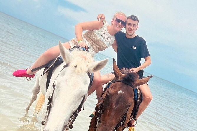 Blue Hole and Horse Riding with Swim Ocho Rios - A rainforest ride that ends in the ocean