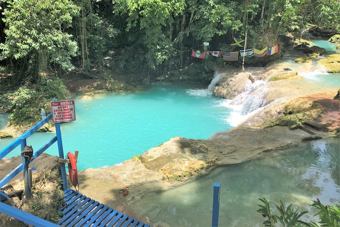 Blue Hole and Secret Falls plus Luminous Lagoon Tour - The mountain pools at Cool Blue Hole