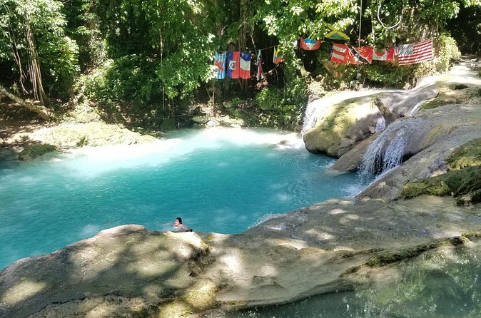 Blue Hole Day Trip with Admission and Guided Tour from Montego Bay - Rain, water clarity, and the value of timing