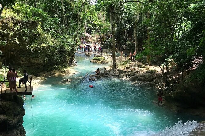 Blue Hole Falls with Horseback Ride Adventure from Montego Bay - What the Blue Hole visit is really like