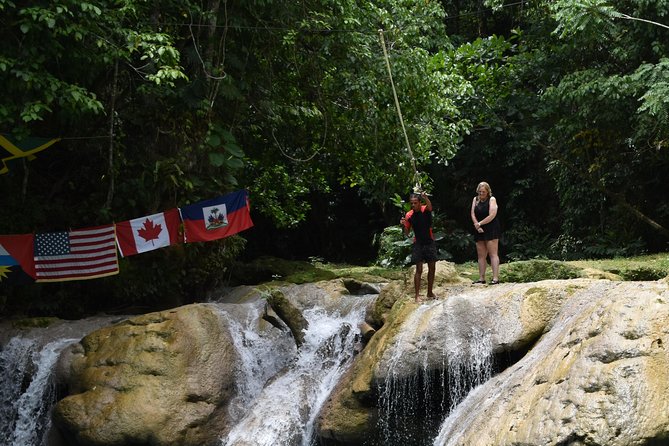 Blue Hole plus Secret Falls & Dunn's River Falls from Grand Palladium - Two famous waterfalls, one long Jamaica day