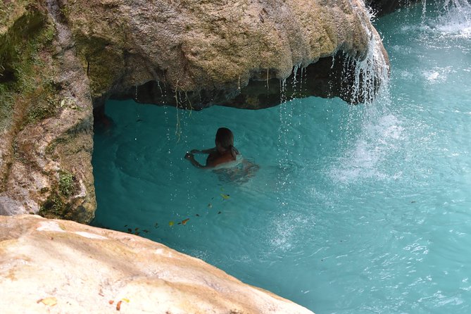 Blue Hole plus Secret Falls & Dunn's River Falls from Grand Palladium - Lunch, photographs, and extra costs