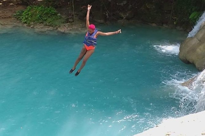 Blue Hole Secret Falls and River Tubing Private Tour - Blue Hole gives you Jamaica’s wild-water start