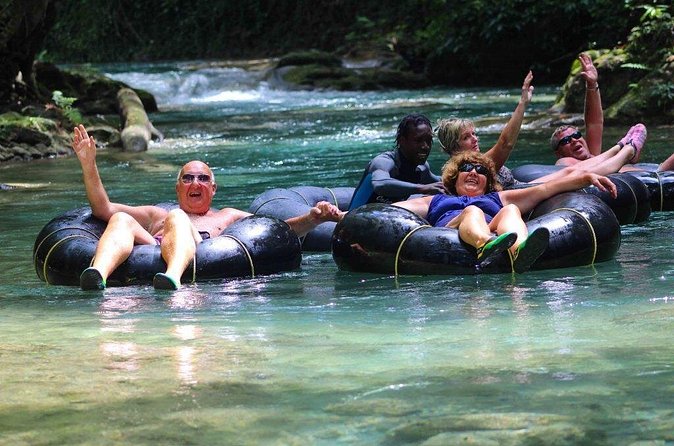 Blue Hole Secret Falls and River Tubing Tour - Why the private vehicle improves the day
