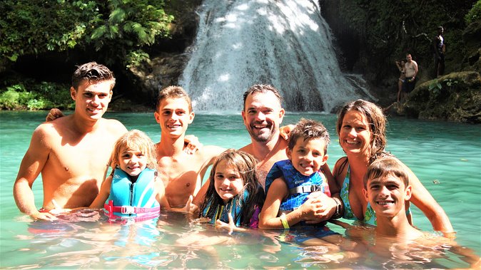 Blue Hole & Secret Falls Day-Trip with Shopping from Grand Palladium - Cool Blue Hole delivers the main adventure