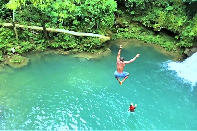 Blue Hole & Secret Falls Day-Trip with Shopping from Grand Palladium - Families, couples, and active adults