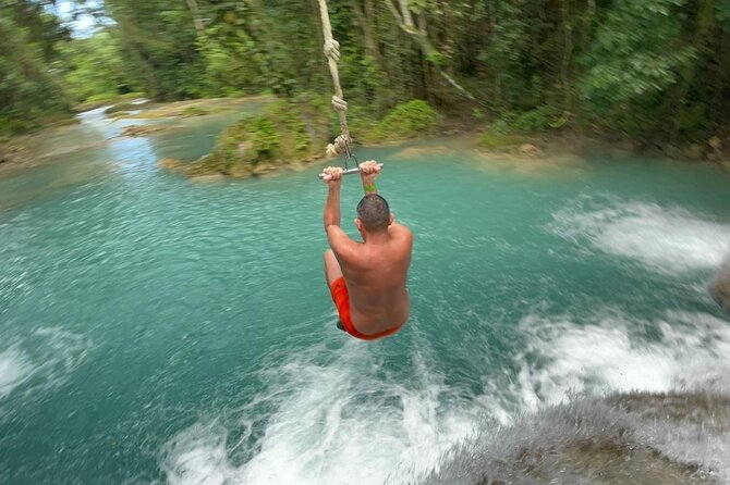 Blue Hole Secret Falls from Falmouth - A private ride from Falmouth with Ann’s A1 Tours & Transfers