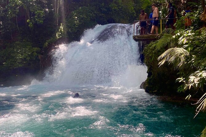 Blue Hole, Secret Falls & River Rapids Tubing from Montego Bay - Blue Hole offers freshwater pools and rope swings