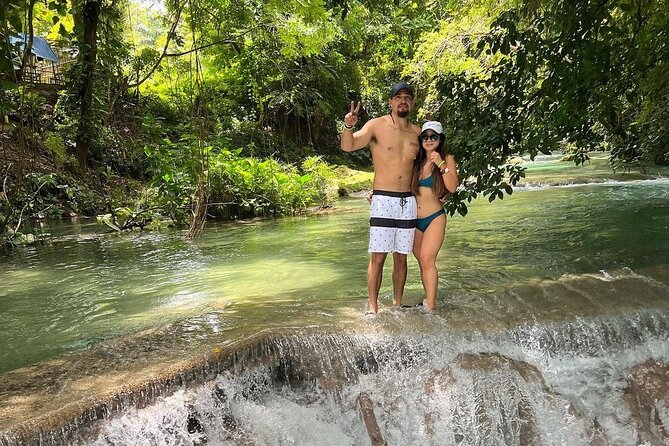 Blue Hole, Secret Falls & River Rapids Tubing from Montego Bay - Three hours in Ocho Rios gives the day some breathing room