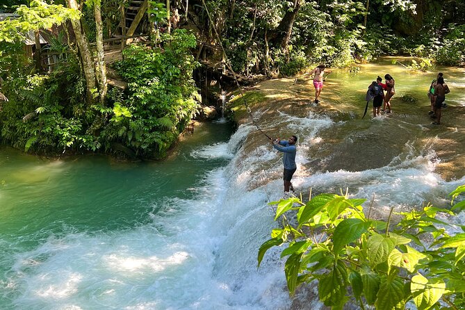 Blue Hole Waterfalls and Bamboo Rafting with Transportation - Is this Ocho Rios water tour worth booking?