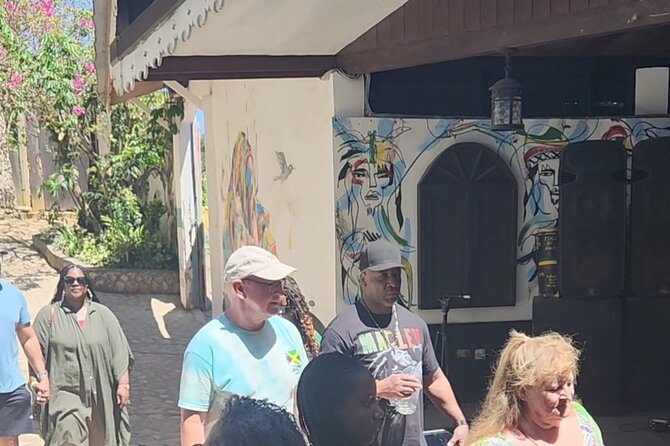 Bob Marley Nine Miles Shuttle with admissions. . - Inside the mausoleum
