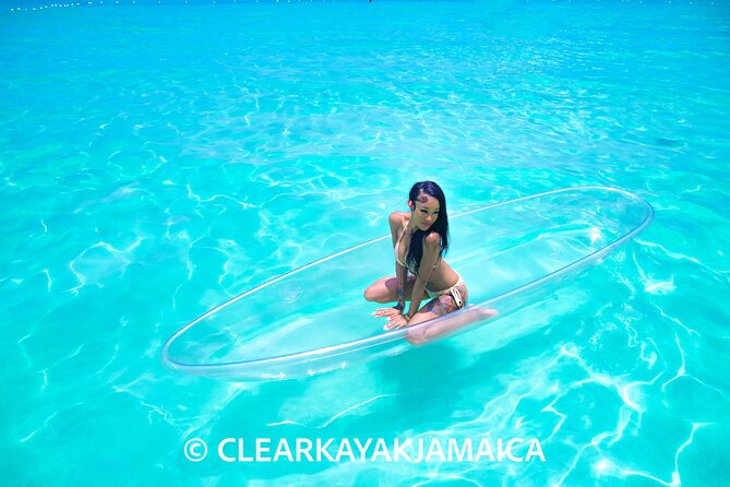 Clear Kayak Drone Video & Photoshoot near Ocho Rios Jamaica - Who will enjoy this most