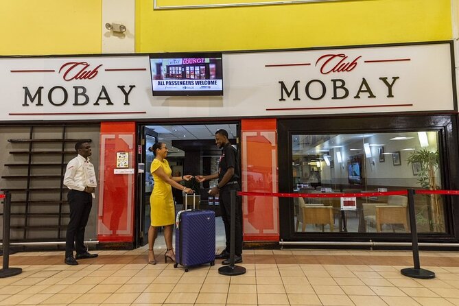 Club Mobay Sangster Airport VIP Lounge with Priority Entry - Lounge features cover families, work, and quiet time