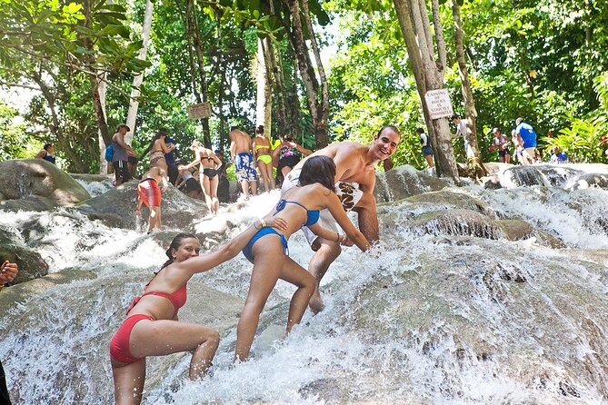 Dunn's River and Blue Hole with lunch combo from Montego Bay - Two famous water stops from Montego Bay
