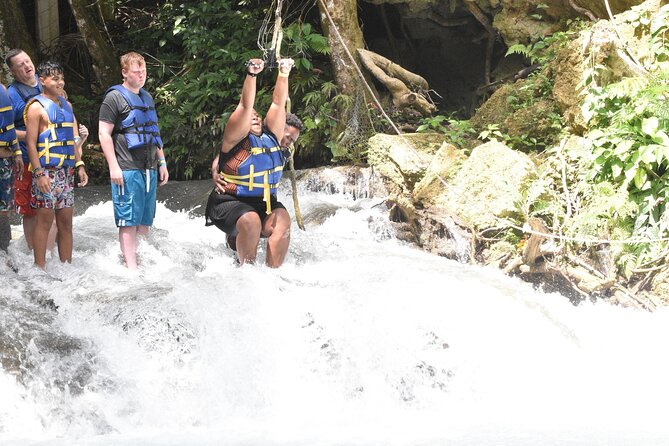 Dunn's River and Blue Hole with lunch combo from Montego Bay - Blue Hole’s lagoons, jumps, and rope swing