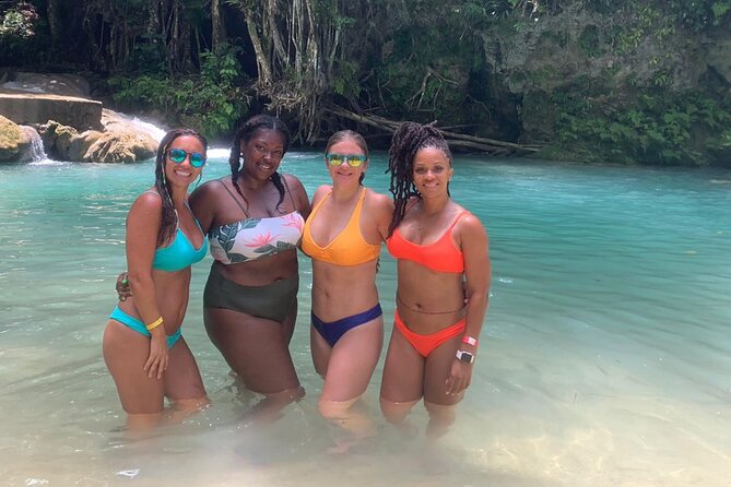 Dunn's River Falls and Blue Hole Combo Tour From Ocho Rios & Runaway Bay - Two Jamaican water stops with very different personalities