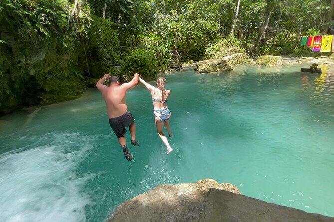 Dunn’s River Falls and Blue Hole Secret Falls Tour - Lunch, shopping, and the flexible stops