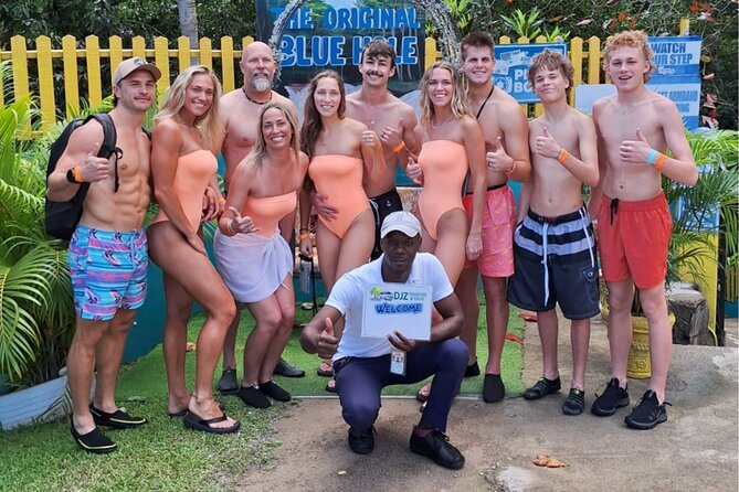 Dunn's River Falls and Blue Hole tour from Montego bay. - Dunns River Falls gives the day its big opening moment