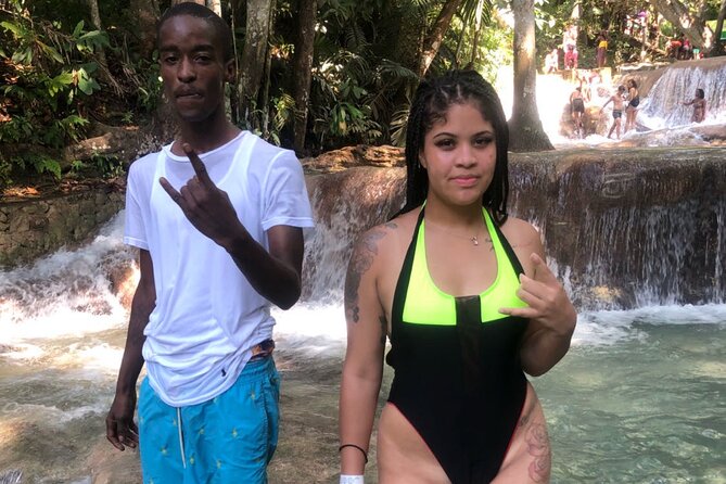 Dunn's River Falls and Blue Hole Tour Ocho Rios from Montego Bay - Two Jamaican water days in one compact outing