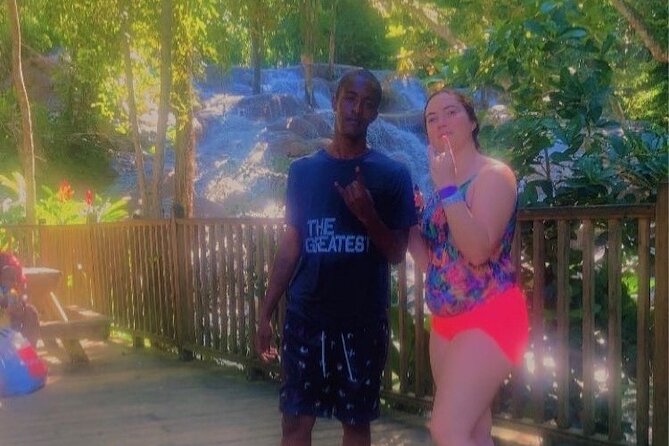 Dunn's River Falls and Blue Hole Tour Ocho Rios from Montego Bay - Lunch is separate, with Jamaican jerk chicken as the likely stop