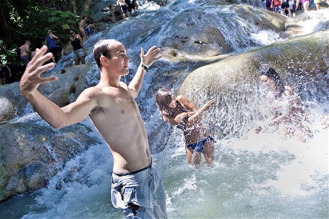 Dunn's River Falls and Ocho Rios Shopping Tour from Montego Bay Hotels - Scotchies is the right place for a Jamaican lunch break