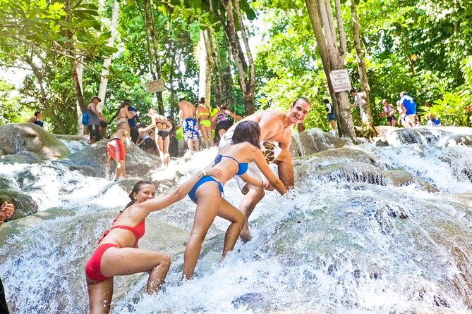 Dunn's River Falls and Ocho Rios Shopping Tour from Runaway Bay - Scotchies Drax Hall brings Jamaican flavor to the schedule