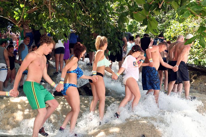 Dunn's River Falls and Zipline (Over the Falls) Adventure Tour from Ocho Rios - Two ways to see Dunn’s River Falls