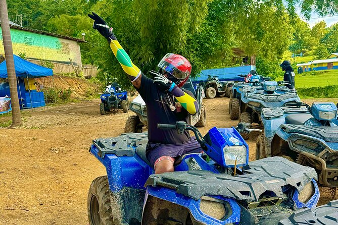 Dunn's River Falls , Bamboo Rafting & ATV Ride from Montego Bay - The ATV ride brings the off-road kick