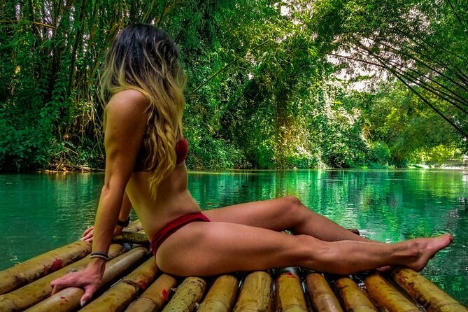Dunn's River Falls, Blue Hole, Bamboo Rafting, Horseback Combo - Jamaican food makes the middle of the day count