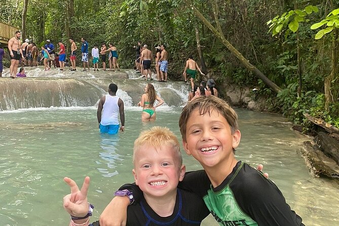 Dunn's River Falls Climb and Beach Include Entry Fee (ᵔᵕᵔ) - The beach and park after the climb