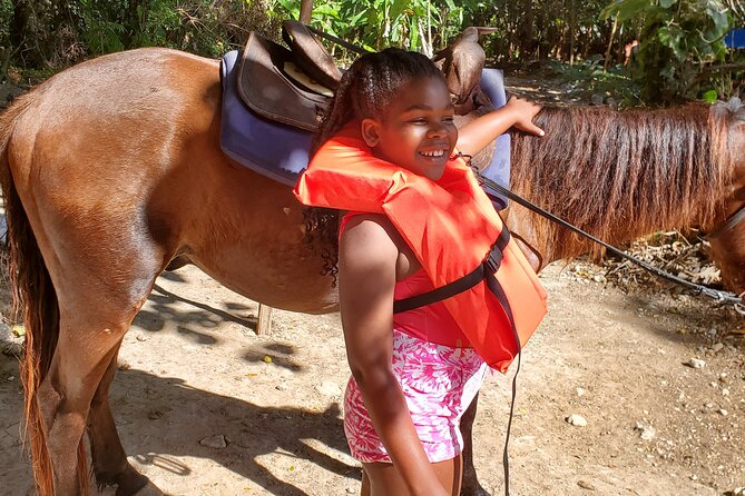 Dunn's River Falls Climb, Zipline and Horseback Riding Private Tour - Dunn’s River Falls, where the day gets properly wet