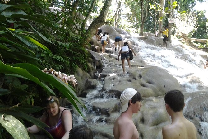 Dunn's River Falls excursion from Montego Bay - Dunn’s River Falls is the main event