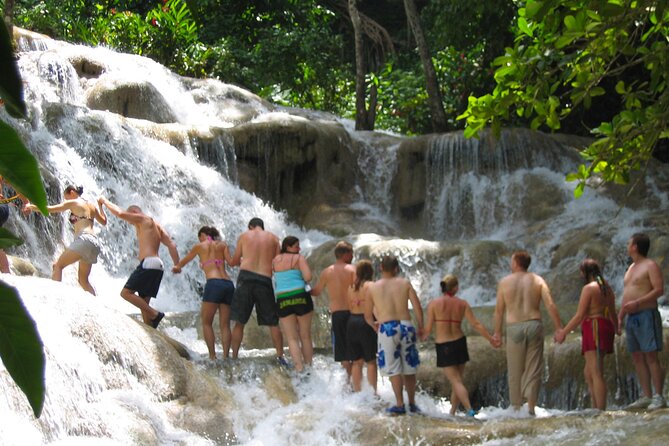 Dunn's River Falls & Luminous Lagoon Guided Tour from Montego Bay - Dunn’s River Falls makes this a real adventure