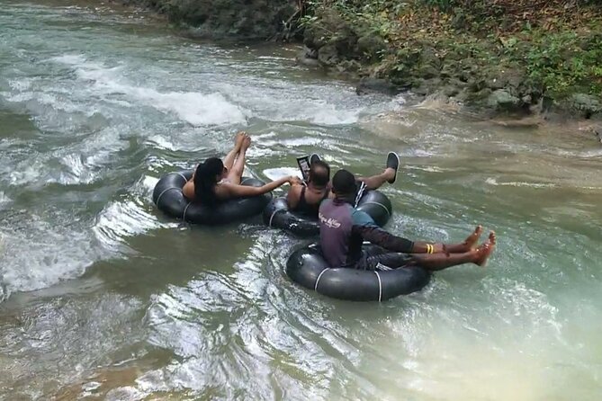Dunn's River Falls, River Tubing, and Horseback Riding With Transportation - Horseback riding through villages and toward the beach