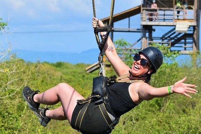 Dunn’s River Falls,Zip lining & horseback riding Combo tour from Montego Bay - Three Jamaican Adventures in One Short Outing