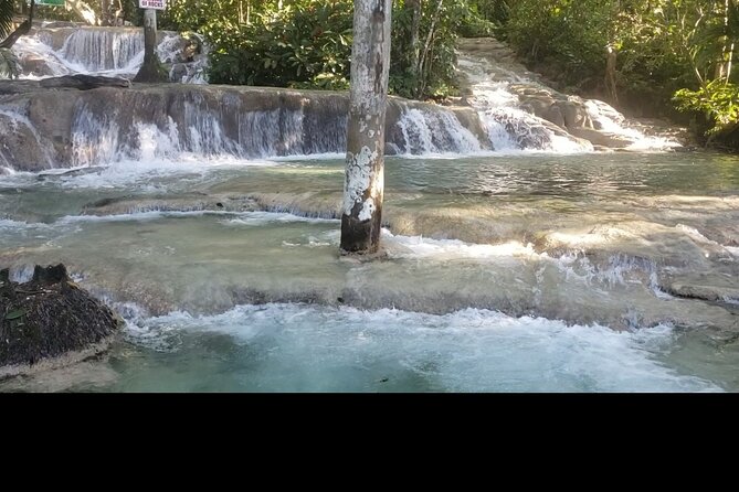 Dunns River Falls Experience from Montego Bay Resorts - The zipline option and what is not included