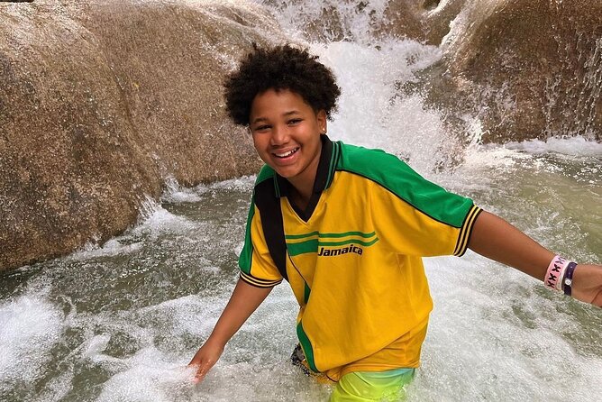 Dunns River Falls, Zipline, Bamboo Rafting, Horseback Ride Tour - Horseback riding from land into the sea