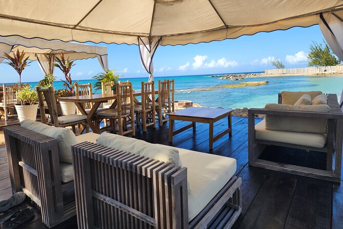 Falmouth Oceanfront Cabana Experience - The oceanfront cabana and reserved chairs