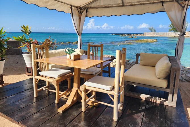 Falmouth Oceanfront Cabana Experience - Food, drinks, and the $150 credit