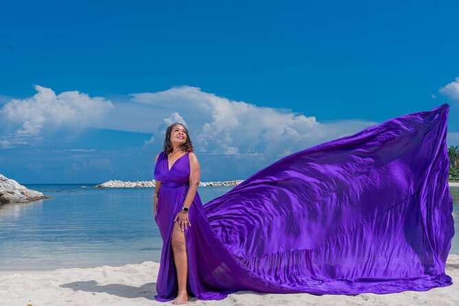 Flying Dress Photoshoot at Doctors Cave Beach Montego Bay Jamaica - Practical planning before you arrive