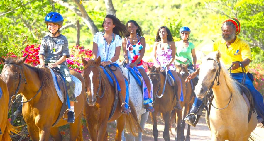 From Falmouth: Horseback Ride and Swim Beach Trip - The Horse Ride That Ends in the Sea