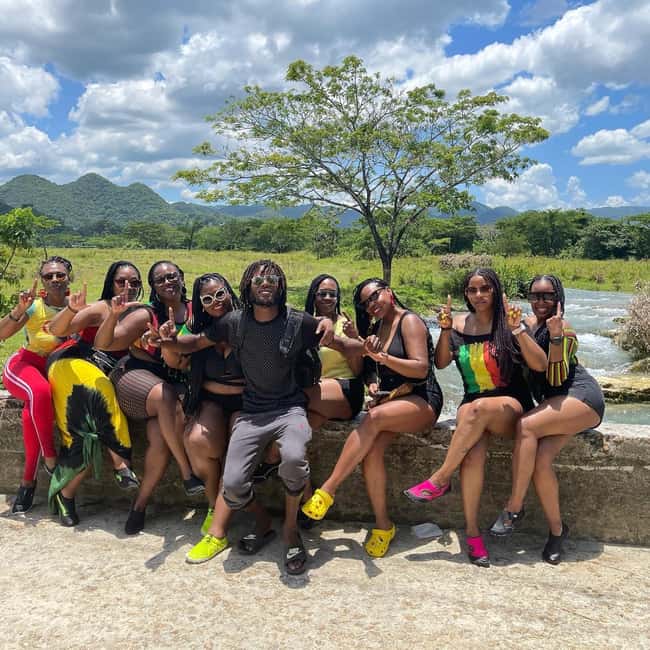 From Montego Bay/Negril: RastaSafari UTV Experience - Cooling off at the spring or river