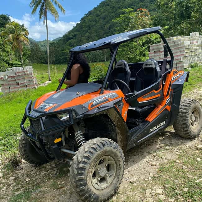 From Montego Bay/Negril: RastaSafari UTV Experience - Getting ready at the UTV base