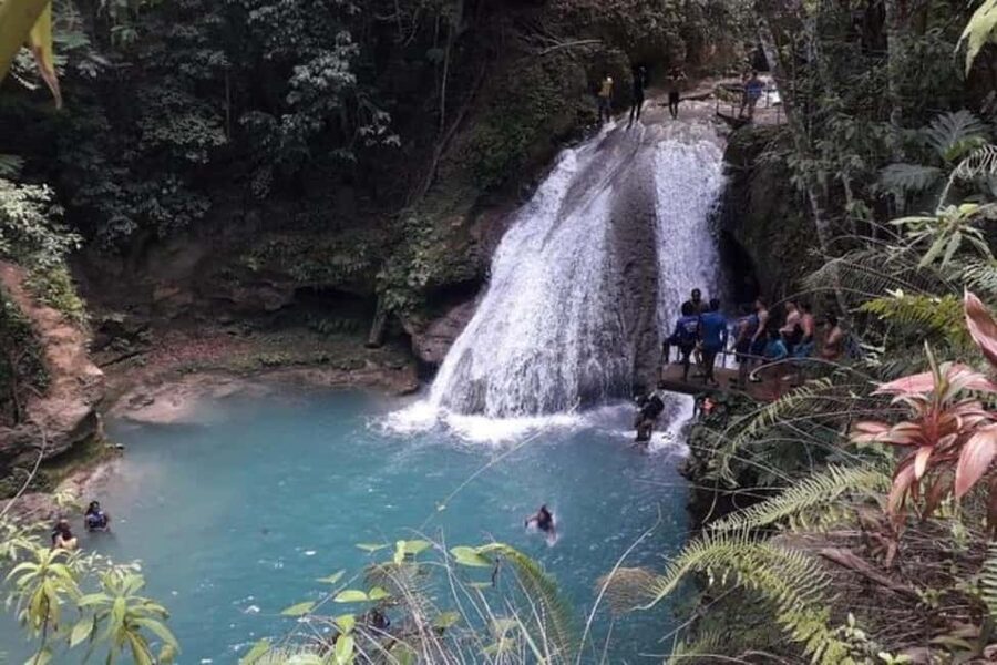 From Ocho Rios: Blue Hole & Dunn's River Falls Tour - Climbing the 600-foot Dunns River Falls