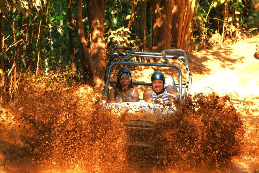 From Ocho Rios: Yaaman Adventure Park ATV Tour with Lunch - Tropical scenery, but not a sightseeing tour