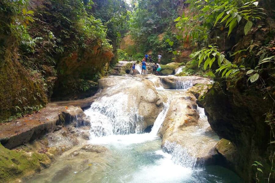 From Runaway Bay: Island Gully Falls and Blue Hole Tour - Island Gully Falls and the Blue Hole