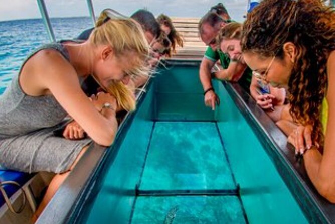 Glass Bottom Boat Water Activity in Montego Bay Jamaica - Jamaica from land to sea with Capt Dan and Trey