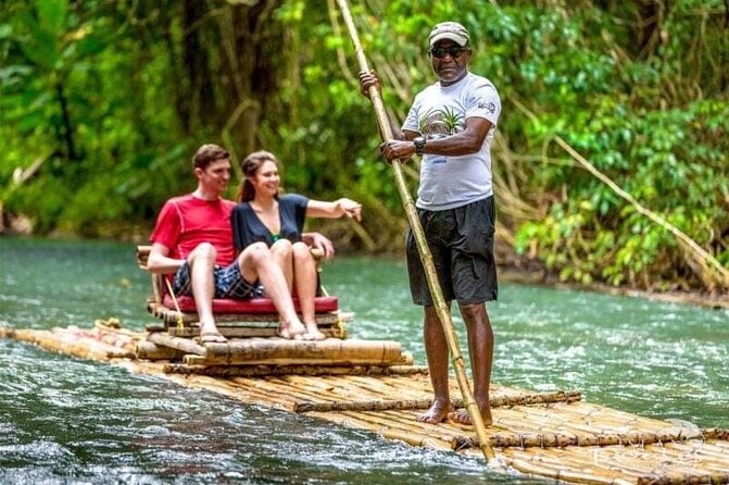 Grate River Rafting with Limestone Massage, Jet Ski and Parasailing combo tour - Lethe Estate and the bamboo raft ride