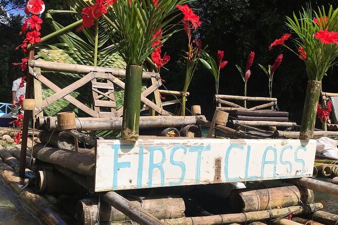 Great River Bamboo Rafting and Limestone Full Body Massage Tour From Montego Bay - What the hour on the water feels like