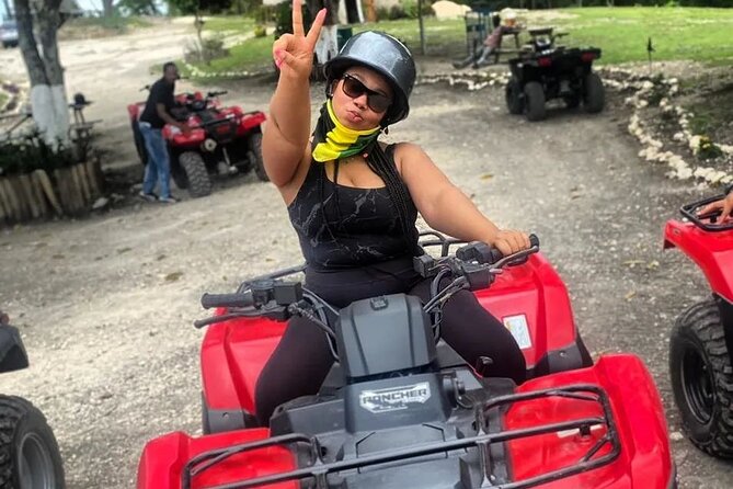 Great River Bamboo Rafting with Limestone Foot Massage and ATV from Montego Bay - Richard’s role in making the day easier